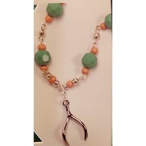 Jewelry Craft DIY Mini Kits, Necklace Kits Every Wish Way Necklace Kit Wishbone